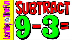 Subtract | Subtraction by 3 | Math for Kids | Math Help | Basic Math ...