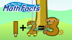 Meet the Math Facts Level 1 - 1+2=3 - YouTube
