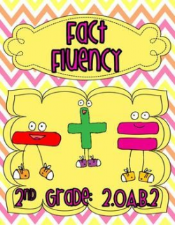 Addition and Subtraction Fact Fluency 2nd Grade- CC 2.OA.B.2 ...