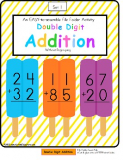 Double Digit Addition Without Regrouping Color Teaching Resources ...