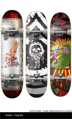 9 best Skateboard Deck Design Adobe Illustrator CS6 images on ...