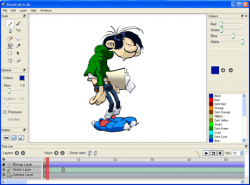 Create 2D Animated Movies in Flash or QuickTime with Pencil