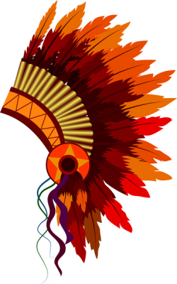 American indian hat Free vector in Adobe Illustrator ai ( .ai ...