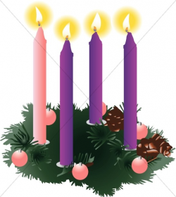 Advent Candles Christian Cliparts | Advent Clipart