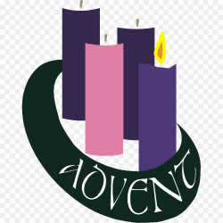 Advent Sunday Advent wreath Clip art - Church Candles png download ...