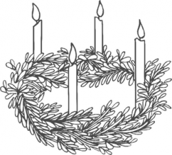 advent wreath clipart | Clipart Station
