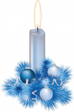 CHRISTMAS BLUE CANDLE * | CHRISTMAS - IN BLUE | Pinterest | Blue ...