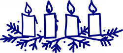 Clipart - Advent Candles
