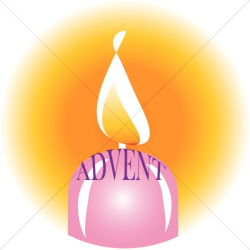Clip Art Christmas Candles | Advent Clipart