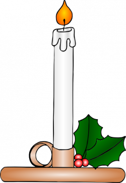 Christmas Candle Clip Art at Clker.com - vector clip art online ...