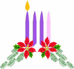 28+ Collection of Advent Candles Clipart Free | High quality, free ...