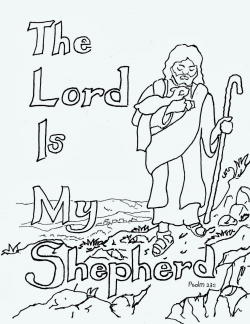The Lord Is My Shepherd Clip Art | The Lord Is My Shepherd Free Kids ...