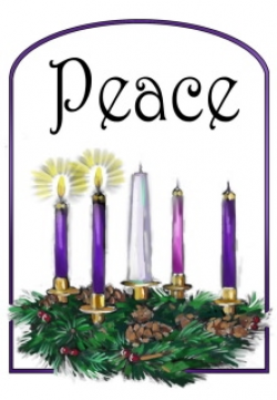 Advent Week Two- Candle of Peace and Preparation - Stingers, Grade ...
