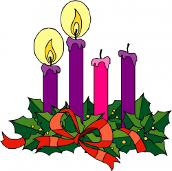 Advent Wreath Clipart Candles - ClipartUse