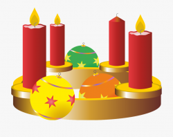 Third Advent Candle Clipart - First Advent Candle Clipart ...