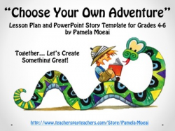 Choose Your Own Adventure PowerPoint Story Template (Ages 9-12) by ...