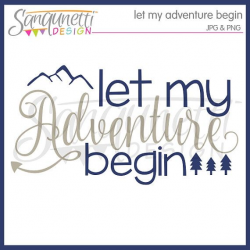adventure clipart adventure lettering baby by SanqunettiDesigns ...