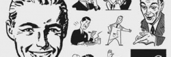 50s People Clipart