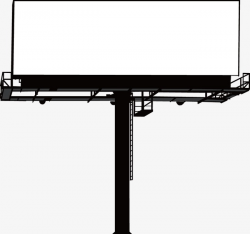 Outdoor Billboard, White, Outdoor Advertising, Led PNG Image and ...