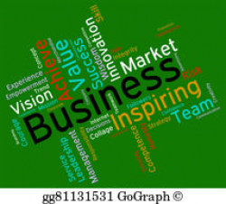 Stock Illustrations - Products word represents selling goods and ...