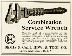 Vintage Magazine Wrench Advertisement | Old Design Shop Blog