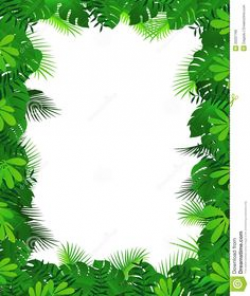 Free Printable Clip Art Borders | Jungle frame vector 506296 - by ...