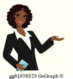 African American Business Women Clip Art - Royalty Free ...