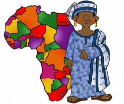 Africa Clip Art by Phillip Martin, African Map