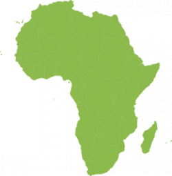 African Continent Green Clip Art at Clker.com - vector clip art ...