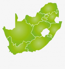 Green Map Of South Africa, Green, South Africa, Map PNG Image and ...