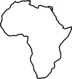 Africa pattern. Use the printable outline for crafts, creating ...