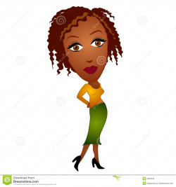 African American Person Clipart
