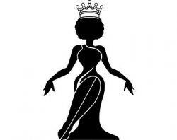 Black queen svg | Etsy