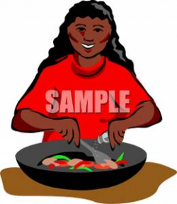 African American Cooking Clipart