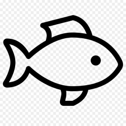 Simple Fish Png Black And White & Free Simple Fish Black And ...