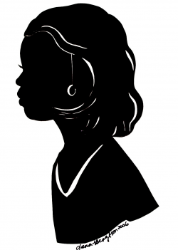 African American Silhouette Clipart