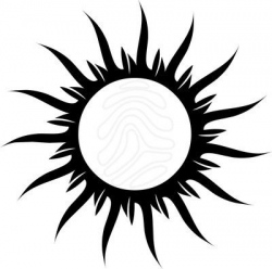 Sun Clipart Black | 1s Suns Moons Stars Silhouettes | Pinterest ...