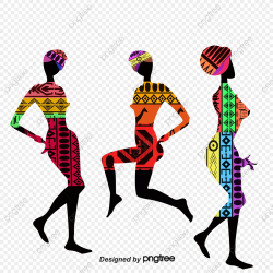 African Woman, Woman Clipart, Vector Woman PNG and Vector ...