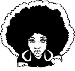 african american woman face icon | Island women art | Pinterest ...