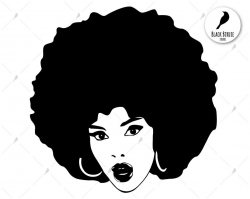 Black woman svg black woman clipart afro svg afro clipart ...