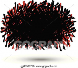 Clip Art Vector - Abstract afro hair. Stock EPS gg83589728 - GoGraph