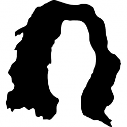 Wig Silhouette at GetDrawings.com | Free for personal use Wig ...