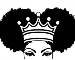 Black Women Nubian Princess Queen Afro Hair Beautiful African