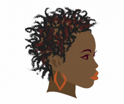 Africa Braid Black Girl Clip Art - Afro Clipart Drawing ...