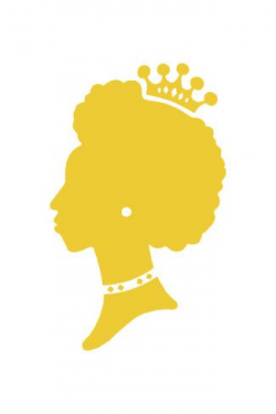 Silhouette of Woman Wearing Crown | Silhouettes, Queens and Natural ...