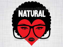 Natural afro SVG afro woman svg black woman funky woman
