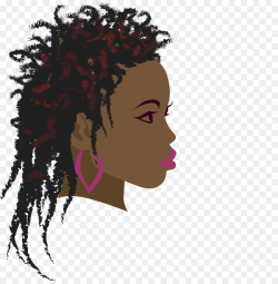 Africa Braid Woman Black Clip art - afro png download - 1826*1847 ...