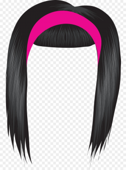 Comb Black hair Brown hair Clip art - Hair Girl Cliparts png ...