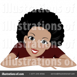 Black Woman Clipart #219101 - Illustration by BNP Design Studio