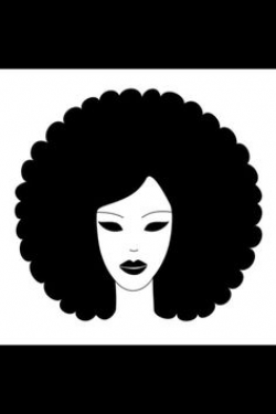 African Woman Silhouette Clip Art | African American woman - clipart ...